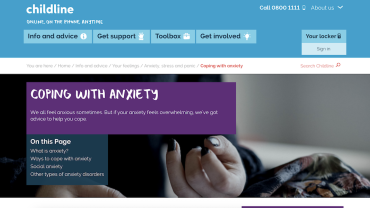 What is Anxiety? - Childline
